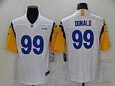 Nike Rams 99 Aaron Donald White Vapor Untouchable Limited Jersey,baseball caps,new era cap wholesale,wholesale hats